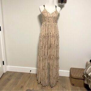 Haltzrom Blush Sequin Dress